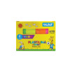 Plastilina, Pack x 4 Colores Neón x 75 g. c.u. (300 g.) - Verde, Amarillo, Naranja, Rosado. 